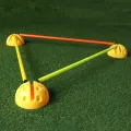 1Pcs Water Injection Base Football Door Pole Flag Logo Bar Training Equipment Sign Obstacle Marker Rod Demoo. 