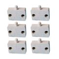 6Pcs Door Led Switch for Closet Light,Normally Closed Cabinet Electrical Lamp Switches,for Closet Pantry Cabinet White. 