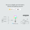 Smart WiFi LED light Bulb 15W lamp Compatible With Apple HomeKit Siri Alexa Google Assistant Dimmable E27 2700K-6500K RGB RGBW.