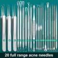 German Ultra-fine No.5 Cell Pimples Blackhead Clip 0.1mm Blackhead Remover Tweezers Black Dots Pore Cleaner Acne Needle Tool Vnce Lncei. 