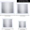 Drywall Repair Kit 16 Piece Self Adhesive Mesh Drywall Patch Kit Wall Patches for Holes Drywall Repair (2/4/6/8 Inch). 