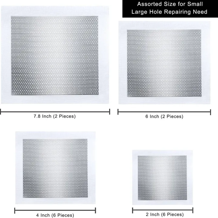 Drywall%20Repair%20Kit%2016%20Piece%20Self%20Adhesive%20Mesh%20Drywall%20Patch%20Kit%20Wall%20Patches%20for%20Holes%20Drywall%20Repair%20(2/4/6/8%20Inch)%20-%20Image%204