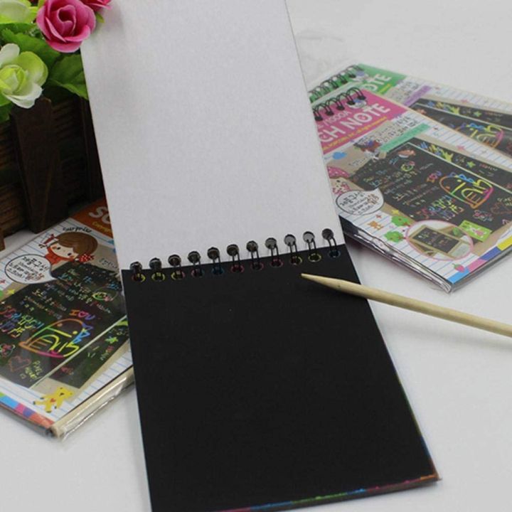Rainbow%20Black%20Scratch%20Paper%20Note%20A4/A5%20-%20Image%203