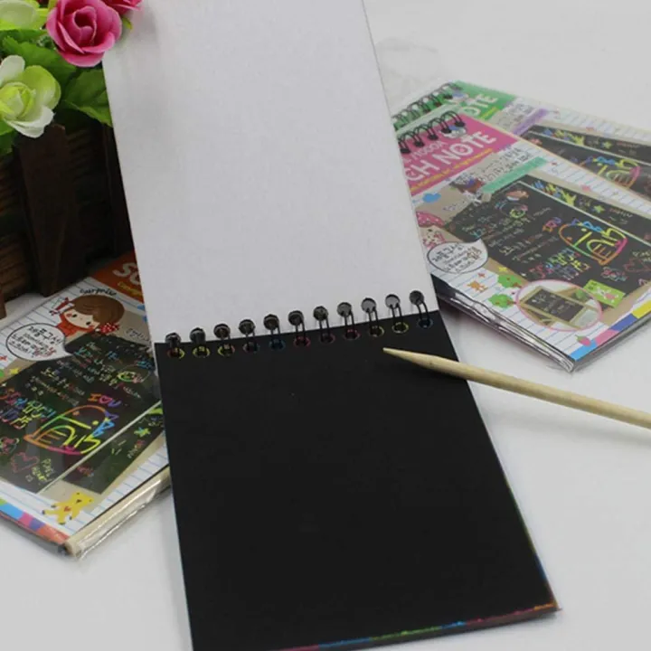 Rainbow%20Black%20Scratch%20Paper%20Note%20A4/A5%20-%20Image%203