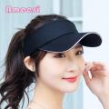 Ameesi Golf Hat Solid Color Men Women Running Cycling Visors Hat. 