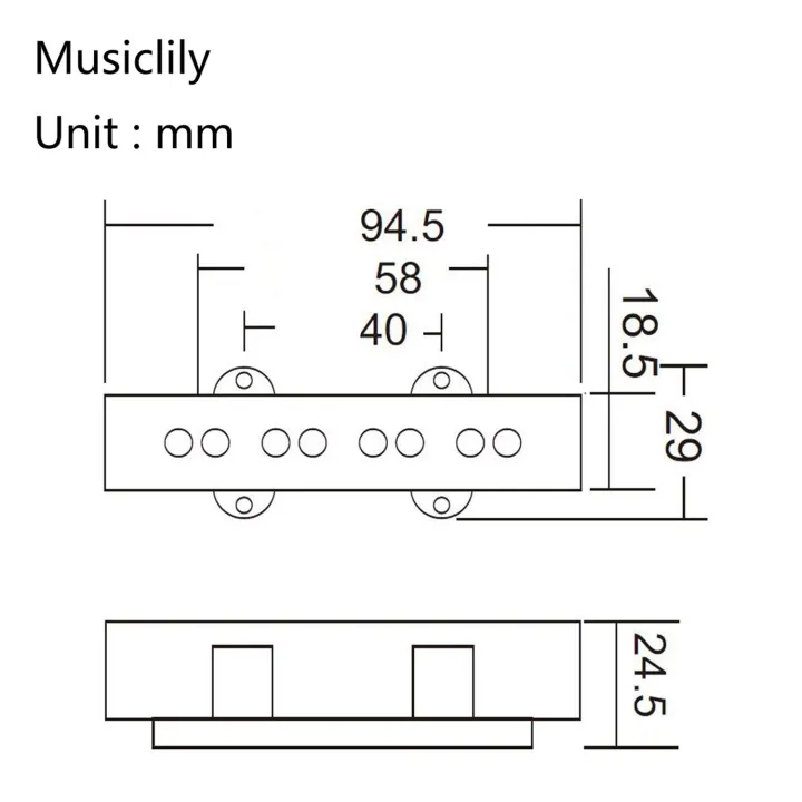 1%20Set%20Pb%20P%20Bass%20Pickup%20Humbucker%20Pickup%20for%204%20String%20P%20Bass%20Guitar%20Part%20&%201%20Set%20Pro%20Electric%20Bass%20Open%20Type%20Noiseless%20Bridge%20Pickup%20for%204%20String%20Jazz%20Bass%20Jb%20Style,Black%2095X18.3Mm%20-%20Image%208