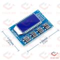 8 Switch PWM Signal Generator 3 Channel PWM Board Module Pulse Frequency Duty Cycle Adjustable Module 1Hz-150Khz With LCD Display.