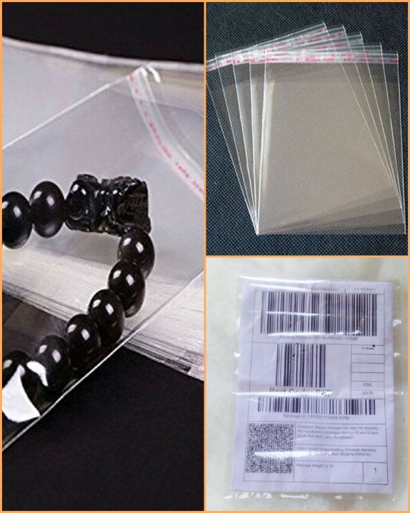 5%E2%80%9Dx%207%E2%80%9D%20Inch%20Crystal%20Cellophane%2050%20pcs%20for%20Packaging%20Material%20Print%20Label%20Invoice%20Poly%20bags%20-%20Image%202