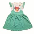 1-12 years Baby Girls Top Dress 1 Piece Colorful Stripe Dress for Kids Girls.. 