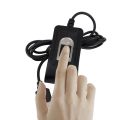 Compact USB fingerprint attendance system sensor - black.