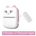Portable Mini Printer | Compatible with iOS & Android | Wireless Bluetooth Thermal Printing | Great for Printing Text Messages, Labels, Photos, DIY Projects, Notes, and Creating Posters | Mini Pocket Printer | Ideal for Students, Teachers, and Creatives. 