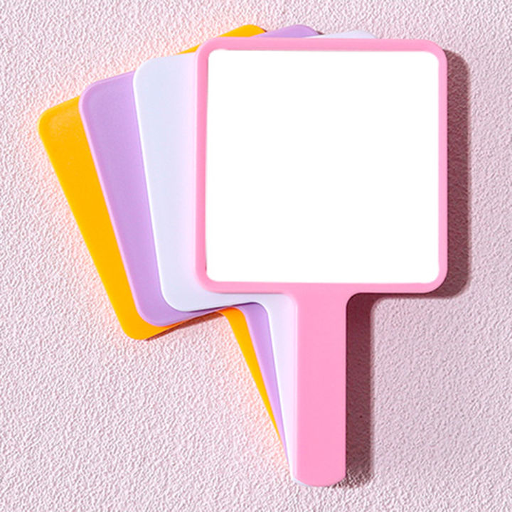 Vanity%20Mirror%20with%20Handle%20Hand%20Mirror%20SPA%20Salon%20Compact%20Mirrors%20Cosmetic%20Mirror%20for%20Women%20Handheld%20Makeup%20Mirror%20Square%20Makeup%20-%20Image%205