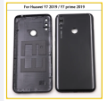 Huawei Y7 Prime 2019 / Huawei Y7 Prime 19 - ( Polycarbonate Plastic ) Casing / Back Shell / Back Panel / Battery Cover / Back Door / Back Replacement Part with Button.