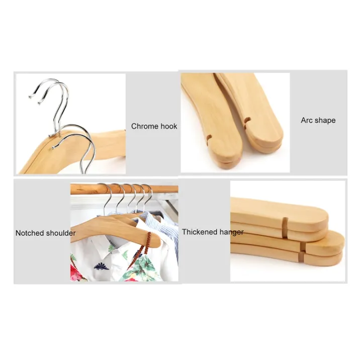 Wooden%20Baby%20Hangers,Kids%20Hangers,Notched%20Shoulder%20Design%20for%20Children%20Clothes,Decoration%20Hanger,10%20Pack,Medium%20-%20Image%205