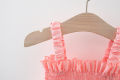 【Good-Love Store】(New) summer butterfly wings baby dresses new solid color baby girl sling dress Korean style fashion girls lilen's clothing (0-3 years). 