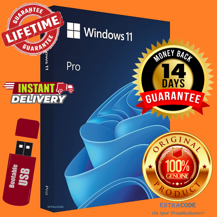 OS Windows 11 Pro Lifetime Digital License 100% Original