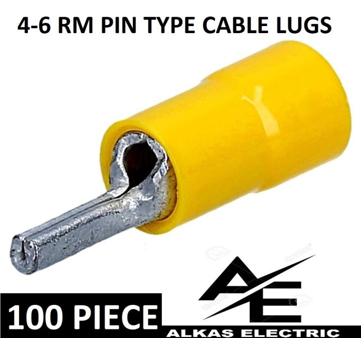 Cable%20Lug%204-6%20Rm%20Terminal%20pin%20type%20Lugs%20insulated%20Connector%20Clip%204-6%20Rm%20Copper%20100%20Piece%20Pack%20-%20Image%202