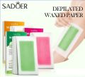 SADOER Aloe Vera Rose & Honey Extracted Hair Removal Wax Stripes- 20 Stripes. 