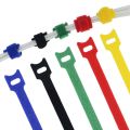Velcro Cable Ties Nylon Reusable Computer Data Charger Organizer Tie Self Adhesive Storage Wire Tape. 