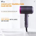 Negative Ion Hair Dryer Professional Salon Ionic Blow Dryer with Diffuser Concentrator Ceramic Powerful Fast Drying Hairdryers. 