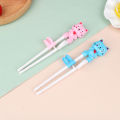 1Pair Chopsticks Plastic For Kids Cartoon Learning Chop Sticks Training Chopstic Podazz.