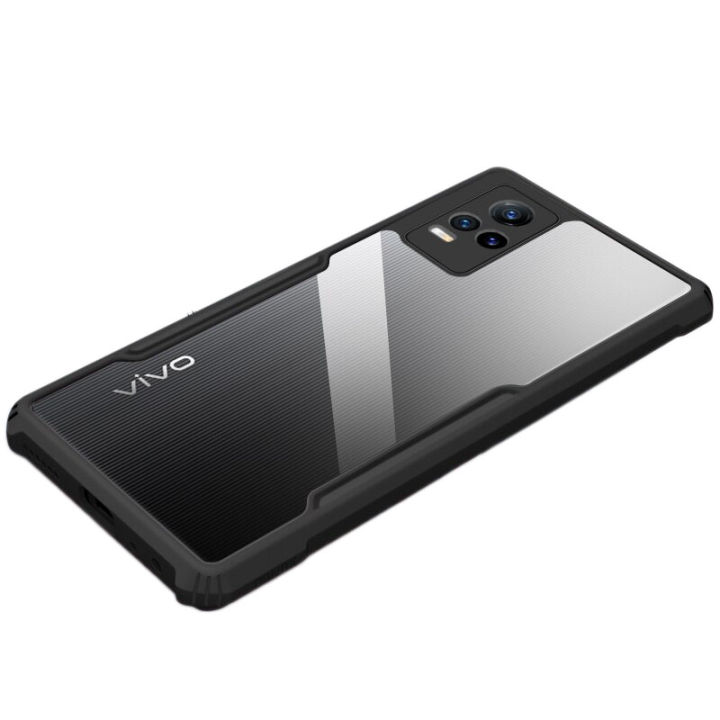 For%20Vivo%20V21E%20/%20Vivo%20Y73%20Xunnd%20Back%20Cover%20Shockproof%20Back%20Cover%20Case%20Luxury%20Transparent%20Clear%20Hard%20Back%20Case%20-%20Image%202