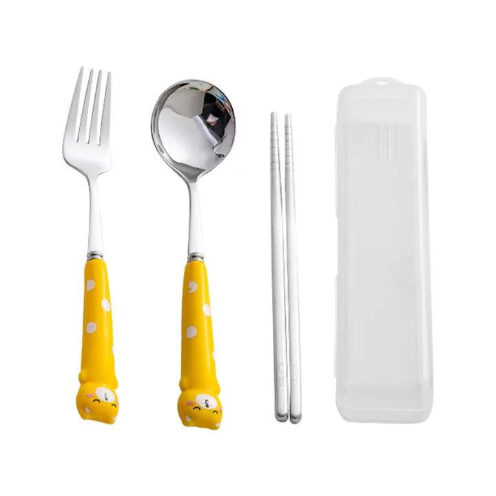 Toddler%20Cutlery%20Anti-oxidation%20No%20Groove%20Design%20Toddler%20Cutlery%20with%20Fork%20Spoon%20Chopsticks%20-%20Image%204