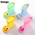 Baoyu children's rain boots, boys' 1-3 years old, light and cute, baby boys, rain girls, 2 water shoes, four seasons children's rain boots. 