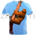 Cute Cartoon Grizzy and The Lemmings T-shirt Kids Summer Casual 3D Hop Men T Shirt Streetwear Oversized T Shirt. 