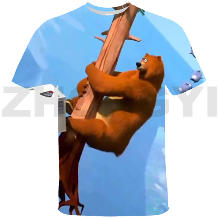 Cute%20Cartoon%20Grizzy%20and%20The%20Lemmings%20T-shirt%20Kids%20Summer%20Casual%203D%20Hop%20Men%20T%20Shirt%20Streetwear%20Oversized%20T%20Shirt%20-%20Image%206