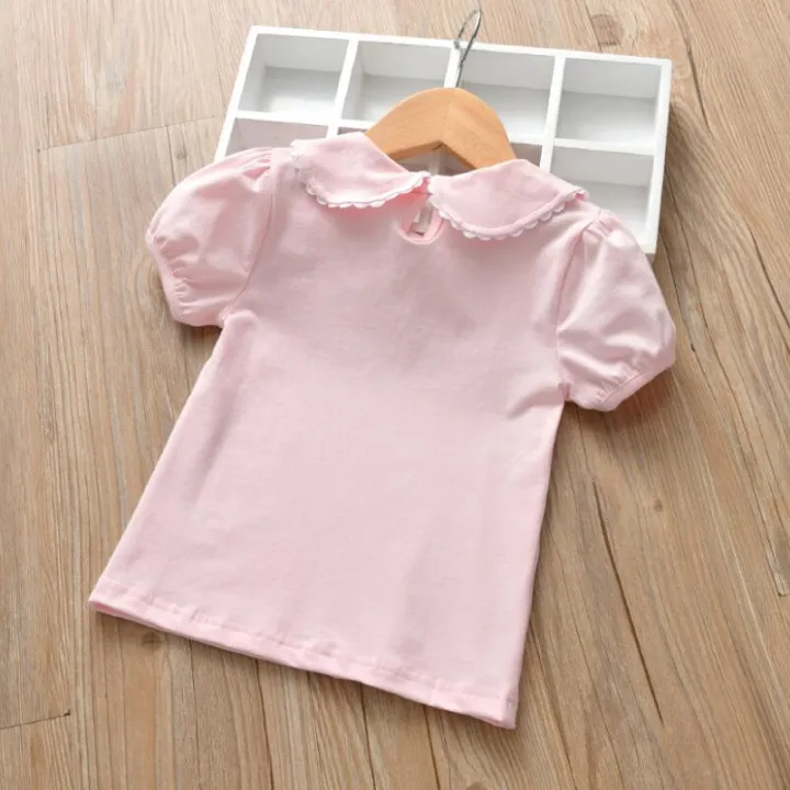 Summer%20School%20Girls%20T-shirts%20Short%20Sleeve%20Cotton%20T%20shirt%20Baby%20Toddler%20Girl%20White%20Blouse%20Shirt%20Kids%20Tops%20Children%20Clothes%20JW7967%20-%20Image%205