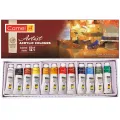Camel Artists Acrylic Color 9ML Tube 12 Shades. 