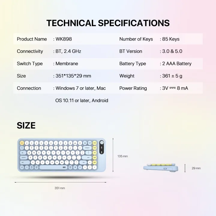 Fantech%20Go%20Mochi85%20WK898%20Wireless%20Keyboard%20&%20Mouse%20Combo%20-%20Image%207