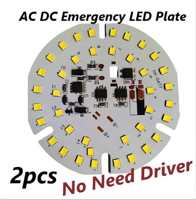 2pcs AC/DC IC SMD Plate Using Only Battery & Plug Ac Line | Daraz.com.bd