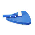 Triangle Pool Vacuum Head Inground Above Ground Swimming Pool Vacuum Brush Head Spa Vinyl Pool Vacuum Attachment with Weighted Base and Brushes. 