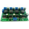 3A 4 Channels Multiple Switching Power Supply Module 3.3V 5V 12V ADJ Adjustable Output DC DC Step-Down Buck Converter Board - green. 
