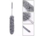 Microfiber Duster with Extension Pole, 100" Long Handle Duster, Bendable Head, Duster for Cleaning Ceiling Fan, High Ceiling. 