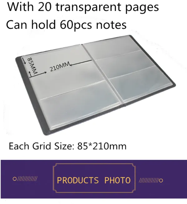 60/90%20Pockets%20Paper%20Money%20Album%20Collection%20Banknote%20Stamps%20Book%20Soft%20Leather%20Note%20-%20Image%206