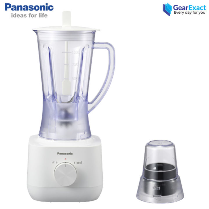 Panasonic MX-EP3111 Plastic Jug Blender with Dry Mill for Juice, Smoothies, Soup, and Spices