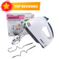 Scarlett - Electric Egg Beater and Mixer for Cake Cream - White.