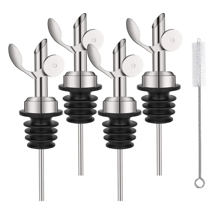 4%20Pcs%20Stainless%20Steel%20Bottle%20Pourers,Self%20Closing%20Olive%20Oil%20Dispenser%20Spout,Auto%20Flip%20Feature%20Liquor%20Pour%20Spouts%20Gold%20Durable%20Easy%20to%20Use%20-%20Image%202