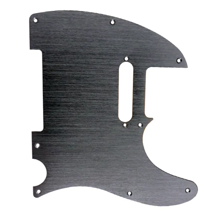 Black%208%20Hole%20Tele%20Guitar%20Pickguard%20Metal%20Pick%20Guard%20for%20Telecaster%20-%20Image%205