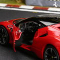 Bburago 1/64 PORSCHE 911 GT2 RS Alloy Miniature Car Model Toys Diecast Vehicle Replica Enthusiasts Collection For Children Gifts. 