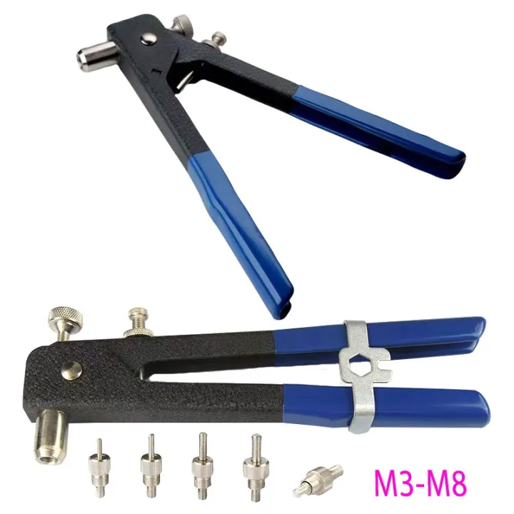 150%20Pcs%20Rivet%20Nut%20Thread%20Insert%20Stainless%20Steel%20Rivet%20Nut%20With%20Threaded%20Retainer%20Mechanical%20Tools%20Clamping%20Lever%20Rivet%20Nut%20Set%20-%20Image%204