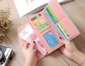 Stylish and Fashionable Ladies Hand Bag for Women Simple New Collection - Korean Fashion Long Leather Card Holder Classic Clutch Bag for Ladies - Female Wallets for Girls.
