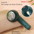 Fabric Shaver Electric Sweater Shaver USB Rechargeable Lint Remover Clothing Hair Ball Trimmer Fuzz Remover for Clothes Sofa Curtain Socks - Cleaning Tools - Dhaka shopping zone.