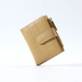 IELGY korean style simple solid color zipper wallet women.