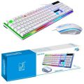 G21-B RGB Gaming Keyboard Mouse Combo White RGB Keyboard and Mouse. 