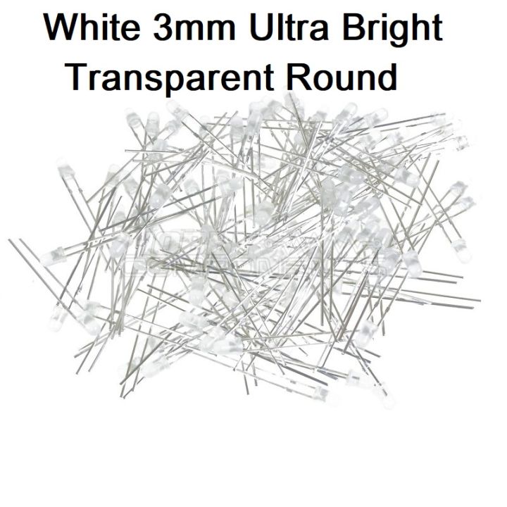 50Pcs-%203mm%20Transparent%20WHITE%203mm%20Water%20Clear%20LED%20White%203mm%20Ultra%20Bright%20Transparent%20Round%205mm%20LED%20Light%20Emitting%20Diode%20Water%20Clear%20White%20Light%20Bulbs%20For%20Electronics%20Project%20-%20Image%204