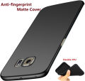 For Samsung Galaxy S6 Edge Plus S6 Edge+ SMG928F G928G G928T G928A G928I Matte Finish Flexible TPU Back Cover Gel Rubber Soft Skin Silicone Anti-fingerprint Protective Jelly Case(Black). 